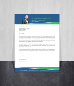 Letterhead Design by Creations Box 2015 for this project | Design: #26430825