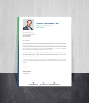 Letterhead Design by Creations Box 2015 for this project | Design: #26430831