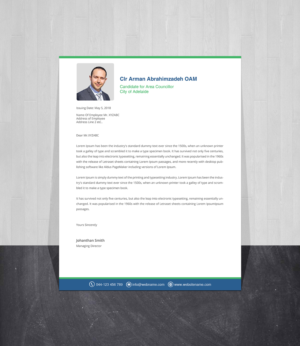 Letterhead Design by Creations Box 2015 for this project | Design: #26430833