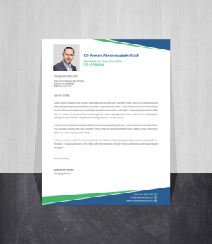 Letterhead Design by Creations Box 2015 for this project | Design: #26430836
