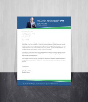 Letterhead Design by Creations Box 2015 for this project | Design: #26436077
