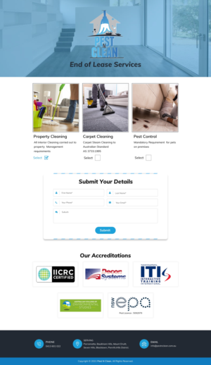 Design de Page d'Accueil par HarmiDesigning pour ce projet | Design : #26439299