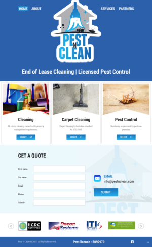 Design de Page d'Accueil par pb pour ce projet | Design : #26438315