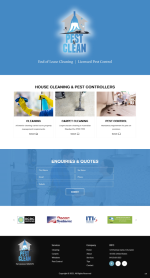 Design de Page d'Accueil par pb pour ce projet | Design : #26438323