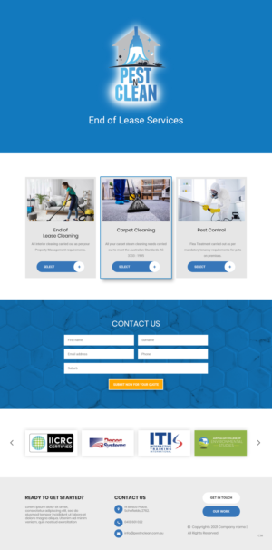 Design de Page d'Accueil par pb pour ce projet | Design : #26458339