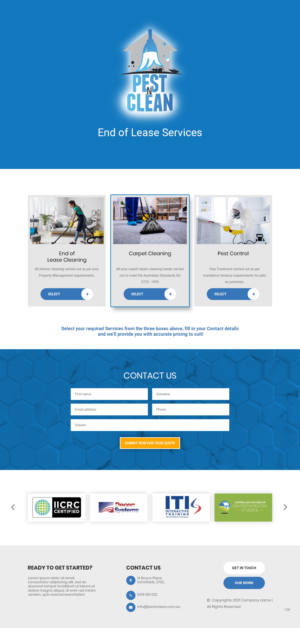 Landing Page-Design von pb für dieses Projekt | Design: #26513772