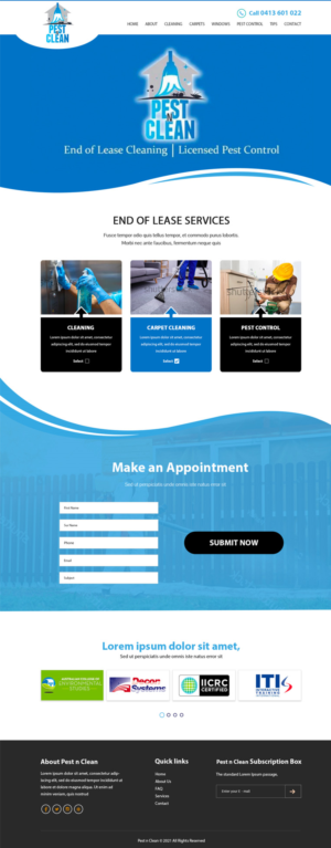 Design de Page d'Accueil par Dp.designs pour ce projet | Design #26444588