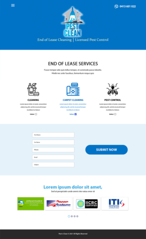 Design de Page d'Accueil par Dp.designs pour ce projet | Design : #26444661