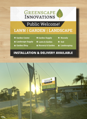 Signage Design by ecorokerz for this project | Design: #26435130