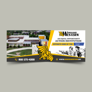 Highway Bridge Facade to promote our University. The billboard IS the BRIDGE !! | Diseño de Cartelera por ecorokerz