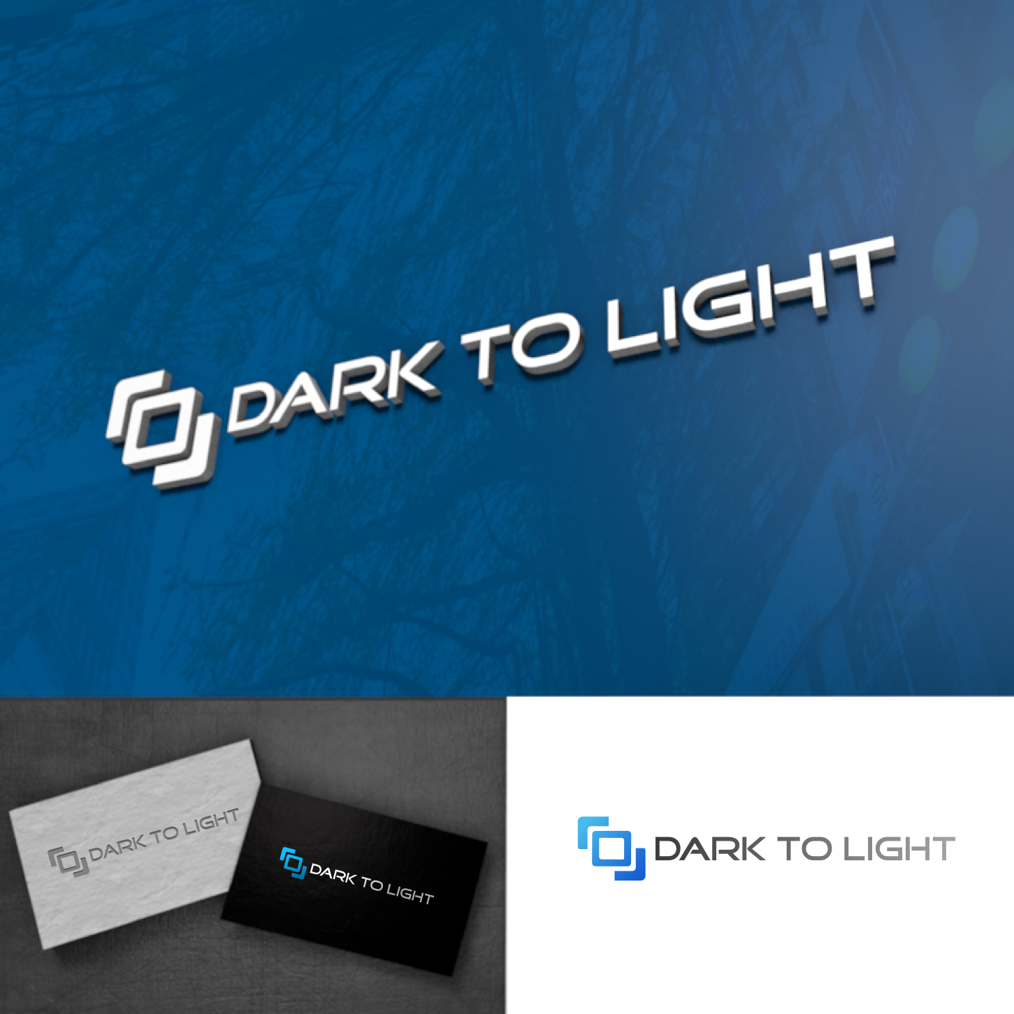 Logo Design by MulamboDesign for Dark to Light LLC | Design #26433057