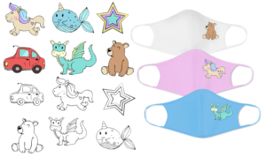 Children mask need Graphic Design Project | Graphic Design by Indre Ta