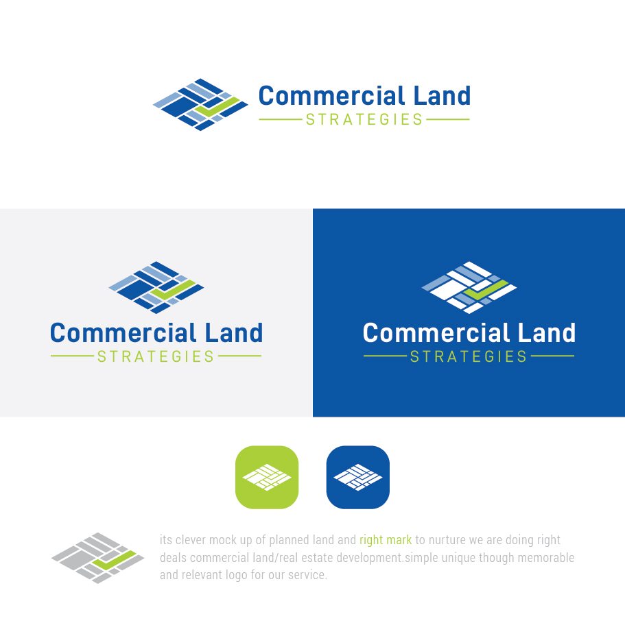 Logo Design by nandkumar for Commercial Land Strategies | Design #26435172