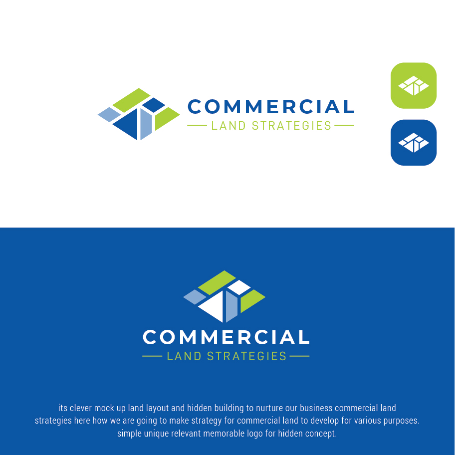Logo Design by nandkumar for Commercial Land Strategies | Design #26442258