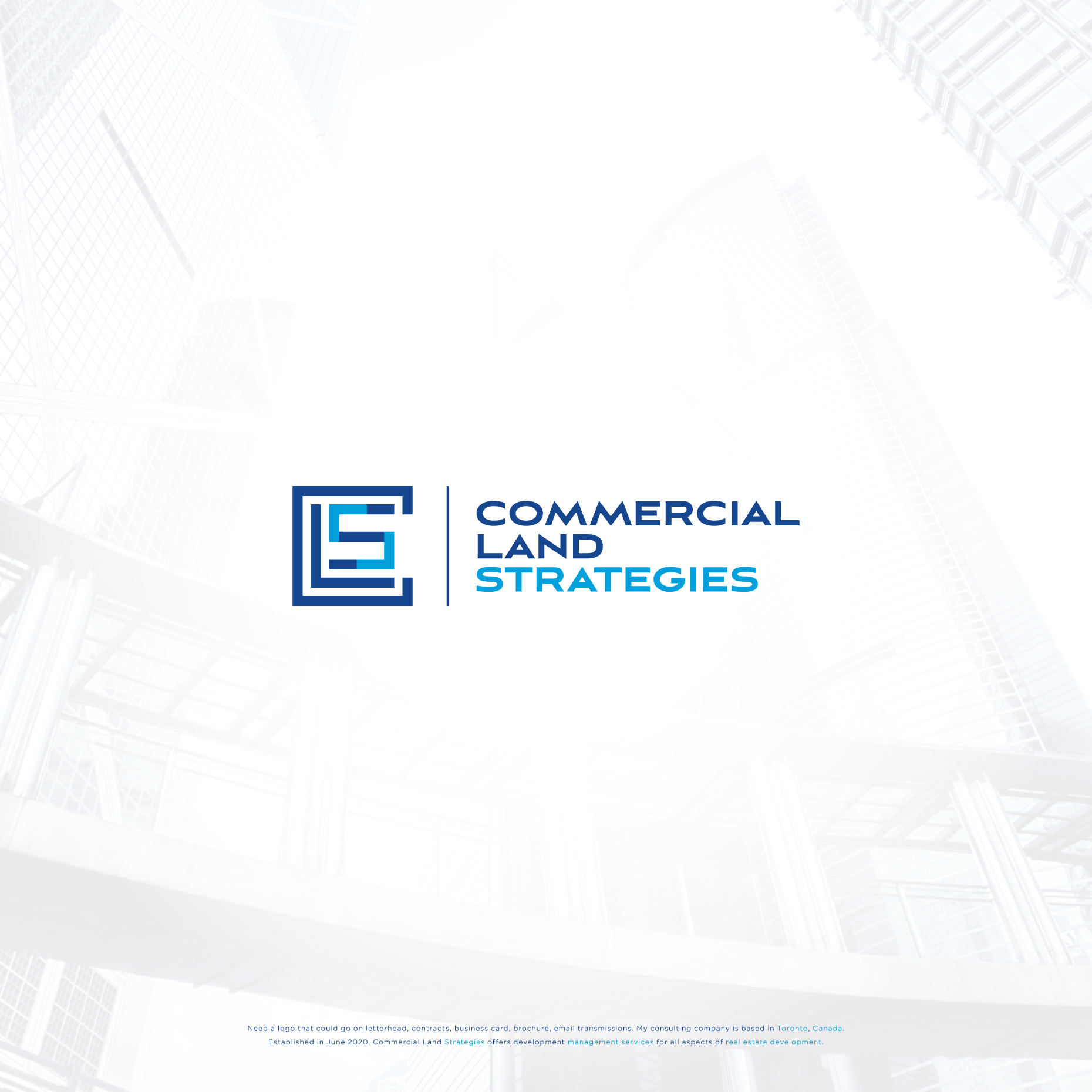 Logo Design by ds | designstructure for Commercial Land Strategies | Design #26433225