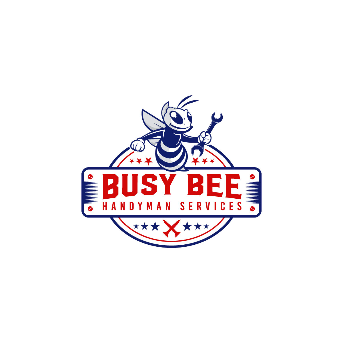 Busy Bee Logo Design Busy Bee Logo Design