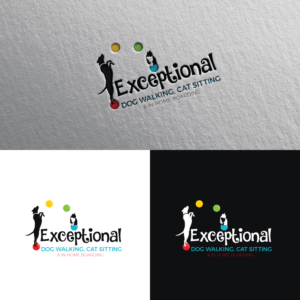 Exceptional Dog Walking, Cat Sitting & In-Home Boarding | Logo Design by Iris 3