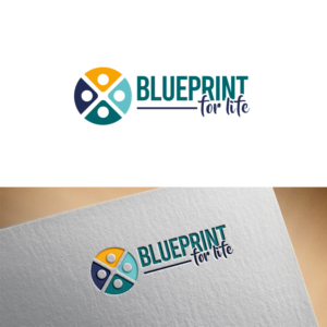Blueprint for Life   with optional "by LifeExec" | Logo Design by PsyPen