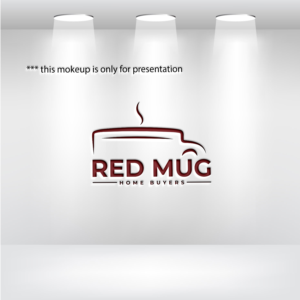 Red Mug Home Buyers | Logo Design by uitaki