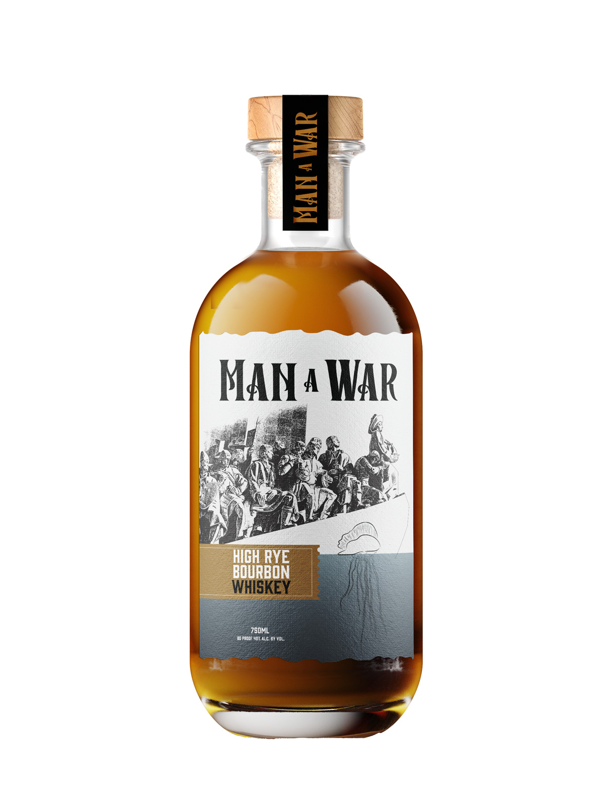 Label Design by Sergio Coelho for Next Century Spirits | Design #26483081