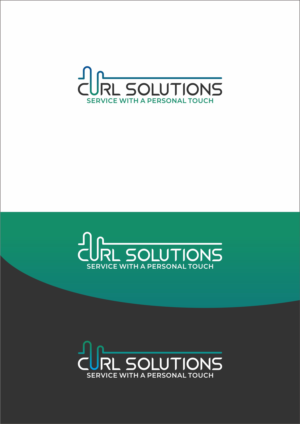Curl Solutions | Logo Design by Dickythx16