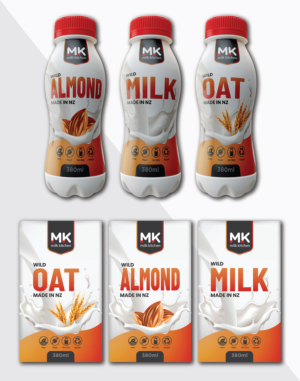 Packaging Design by Deziners Zone for Milk Kitchen Limited | Design: #26437339