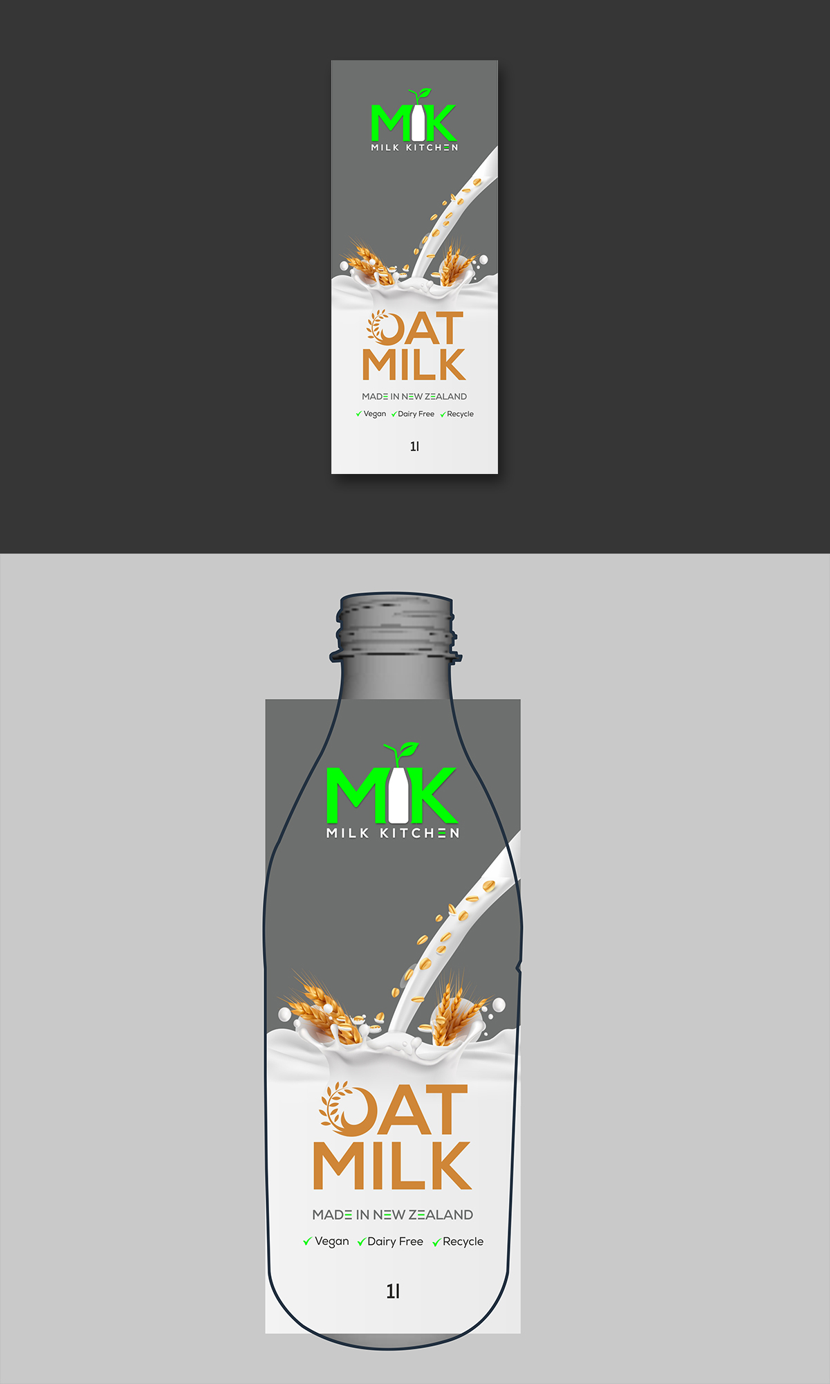 Packaging Design by ecorokerz for Milk Kitchen Limited | Design #26473442