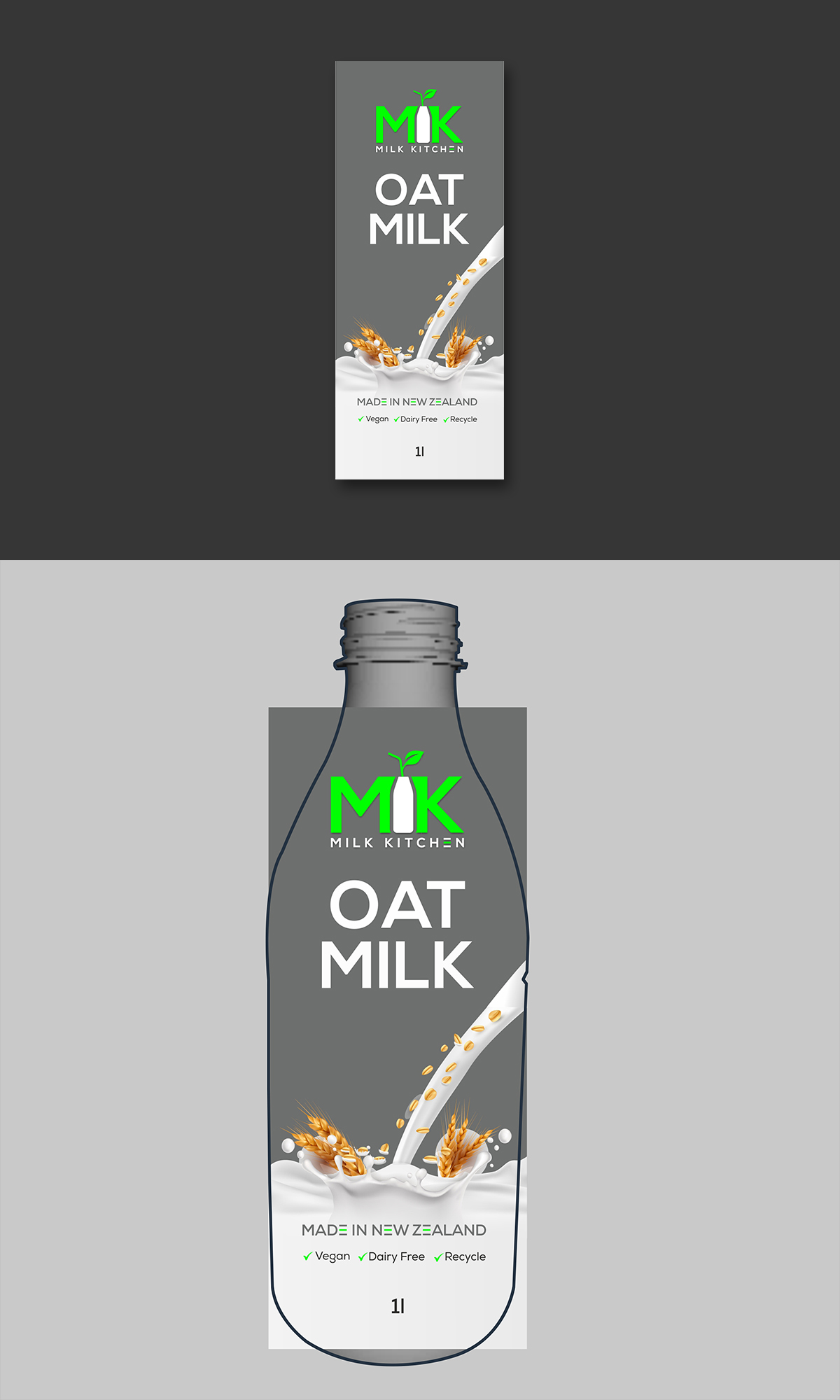 Diseño de Empaque por ecorokerz para Milk Kitchen Limited | Diseño #26473461