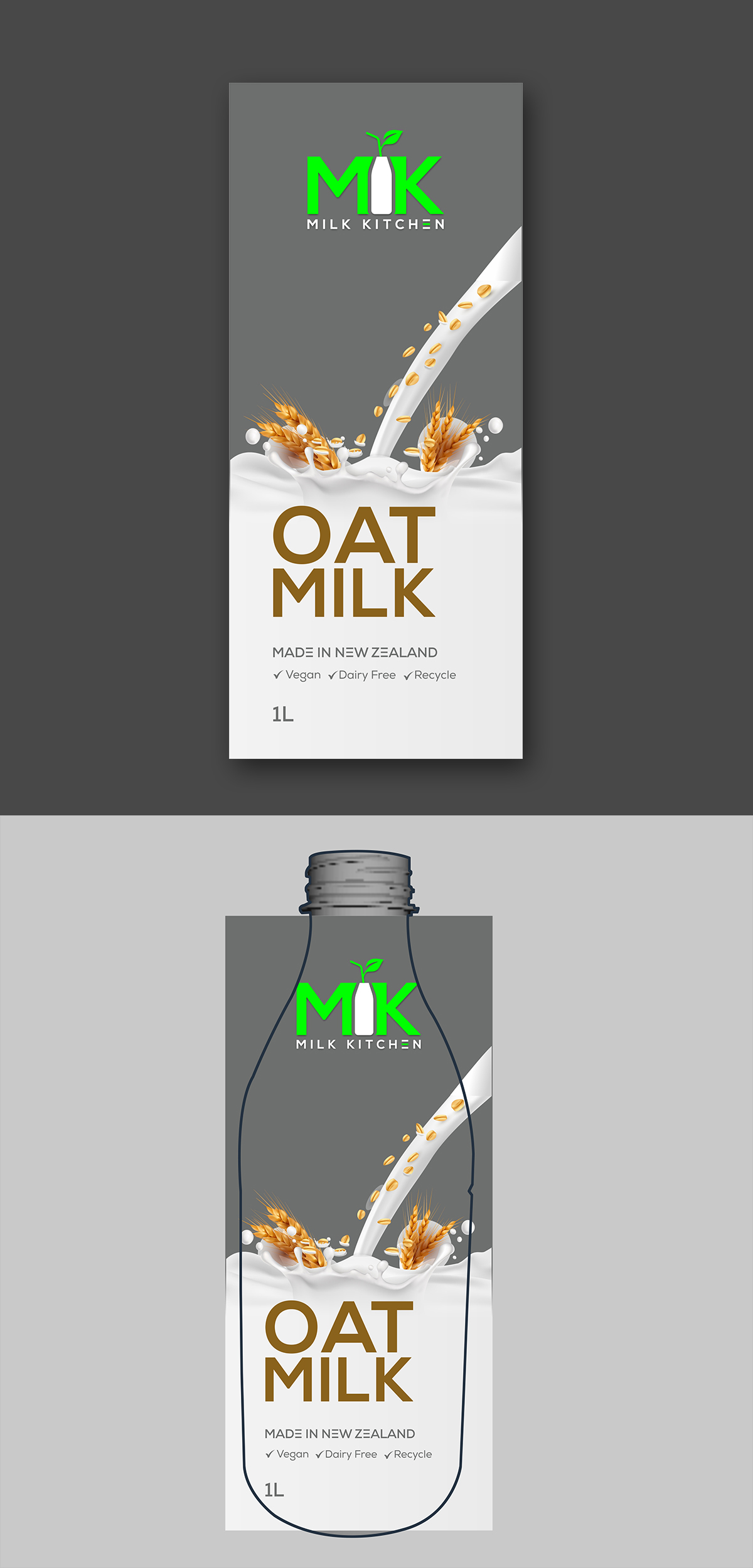 Diseño de Empaque por ecorokerz para Milk Kitchen Limited | Diseño #26479124