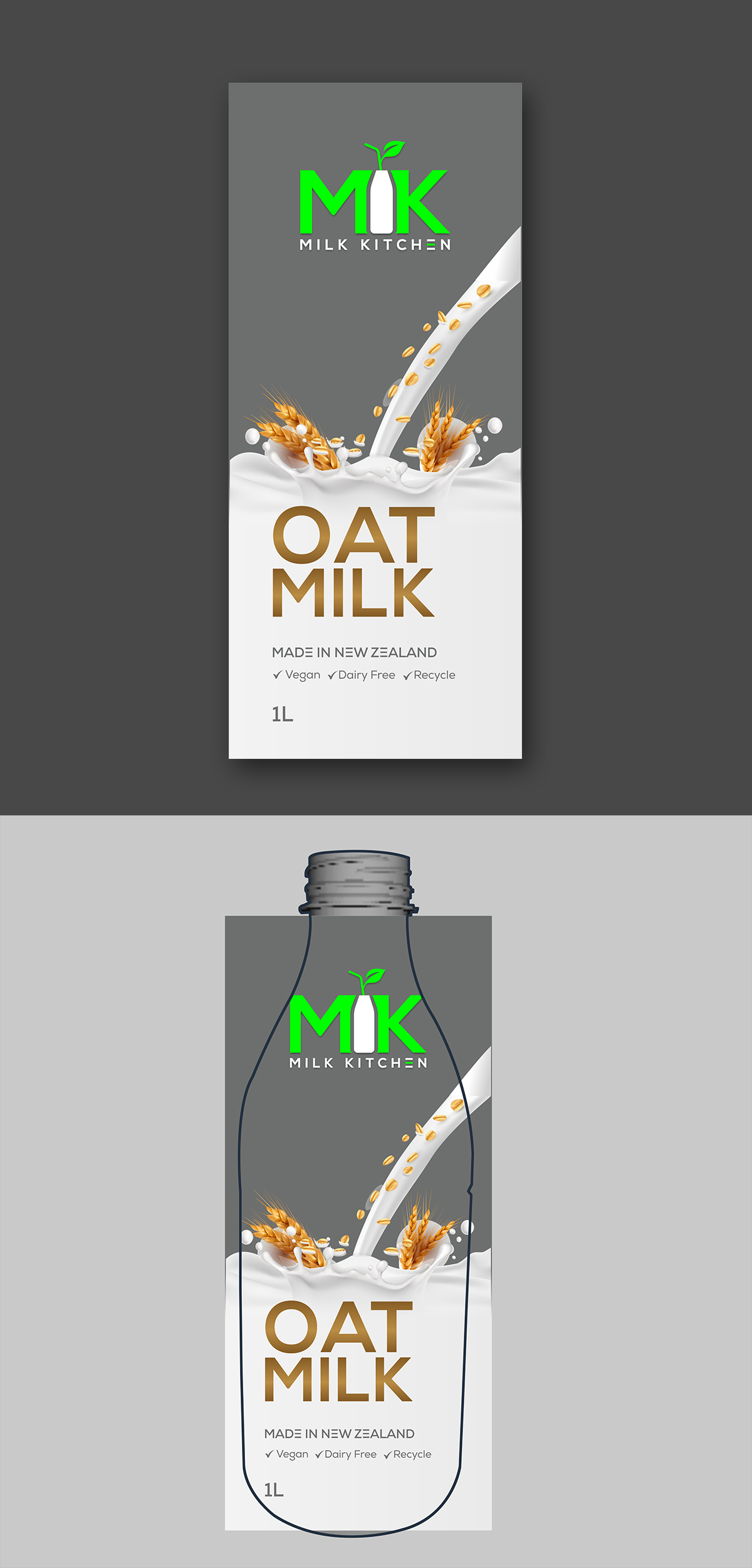 Diseño de Empaque por ecorokerz para Milk Kitchen Limited | Diseño #26479133