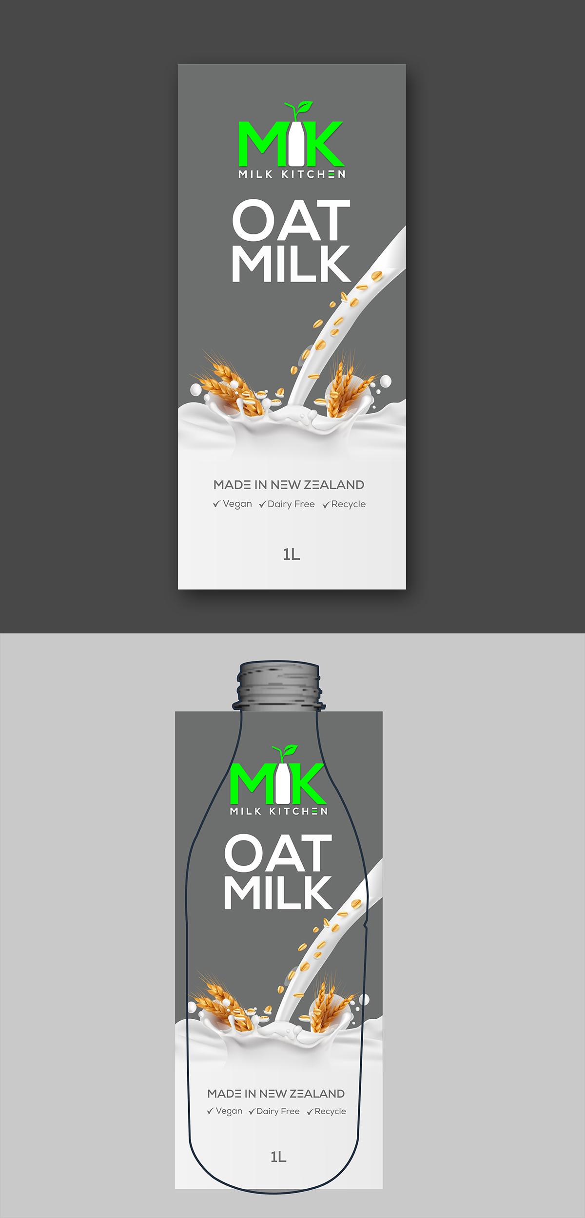 Verpackungs-Design von ecorokerz für Milk Kitchen Limited | Design #26479140