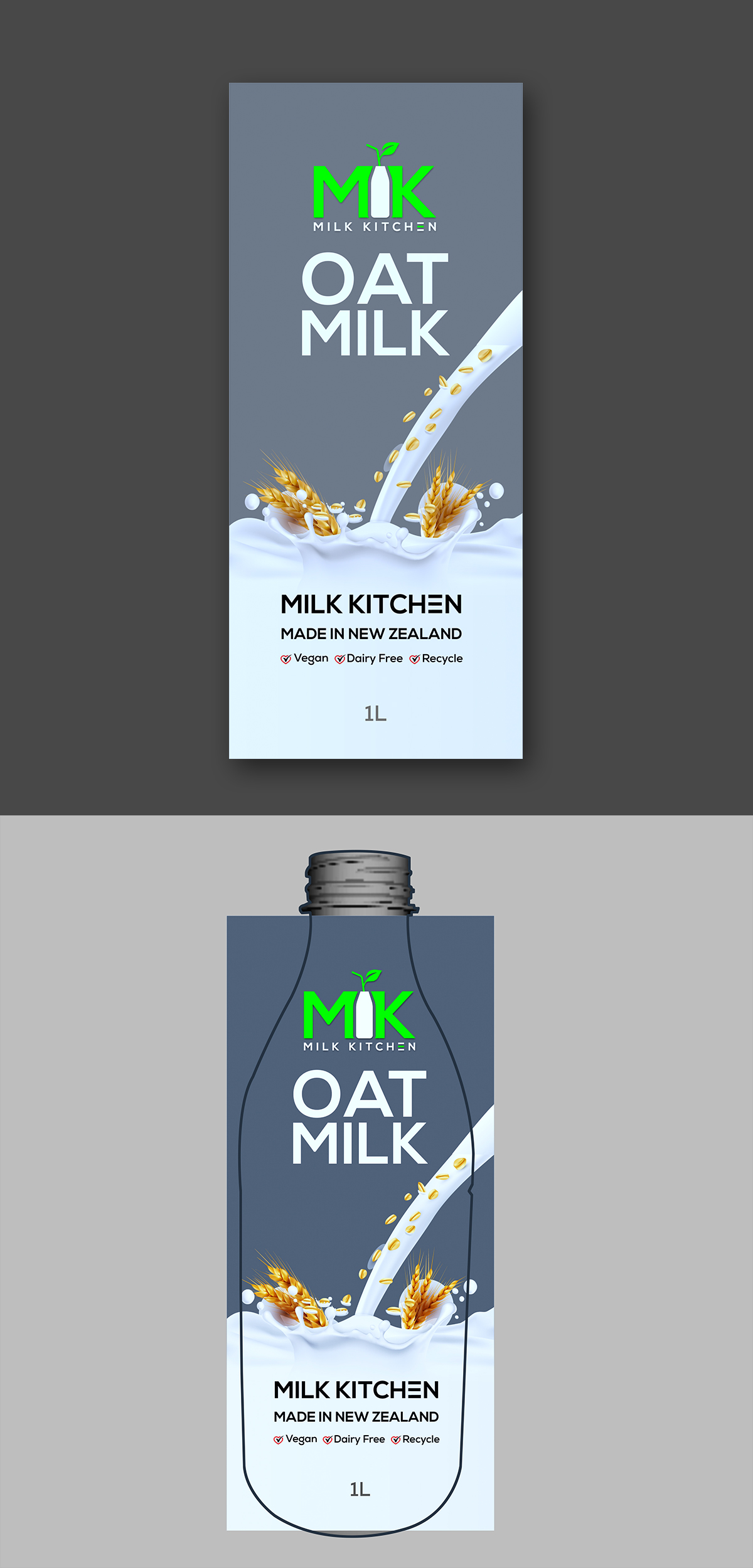 Diseño de Empaque por ecorokerz para Milk Kitchen Limited | Diseño #26493598