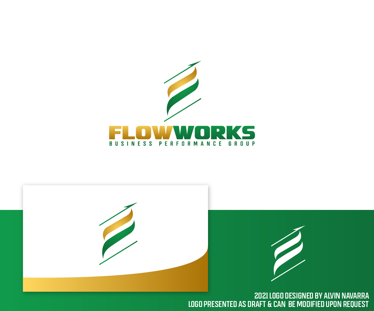Logo Design by alvinnavarra for FlowWorks | Design #26455027