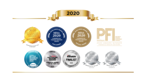 Australia’s most awarded Commercial Finance Brokerage needs an Award strip for email signatures | Graphic Design by R16