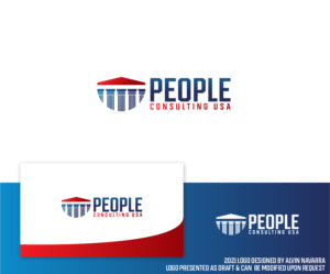 Logo Design by alvinnavarra for People Consulting USA | Design: #26455284