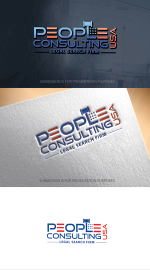 Logo Design by graphicevolution for People Consulting USA | Design: #26440501