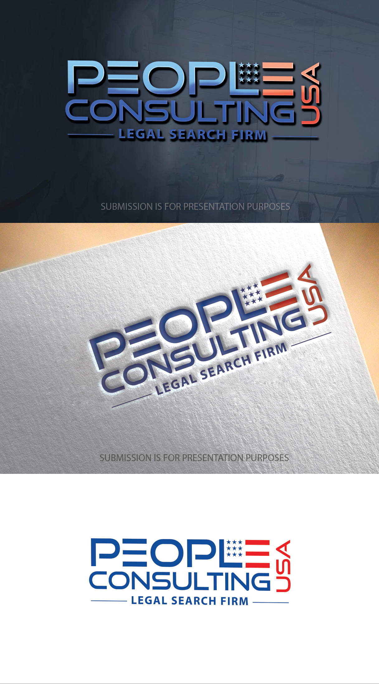 Logo Design by graphicevolution for People Consulting USA | Design: #26459424