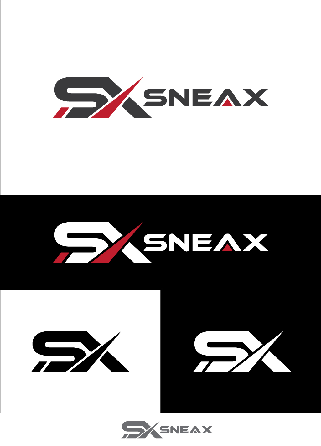 Logo Design by M Habib for sneax | Design #26439877