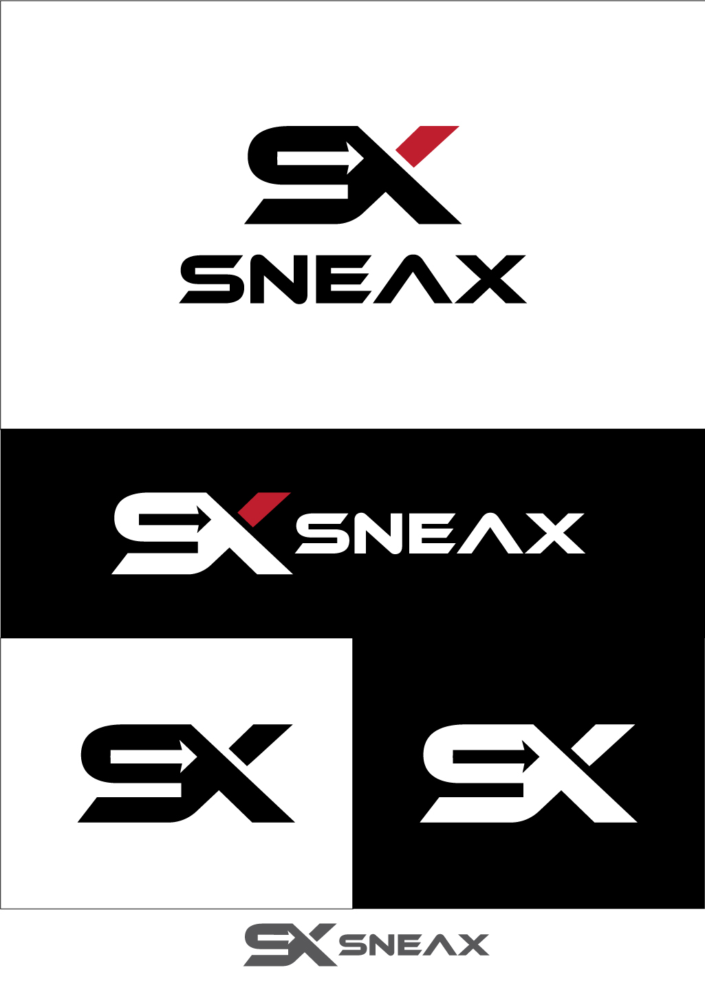 Logo Design by M Habib for sneax | Design #26440202