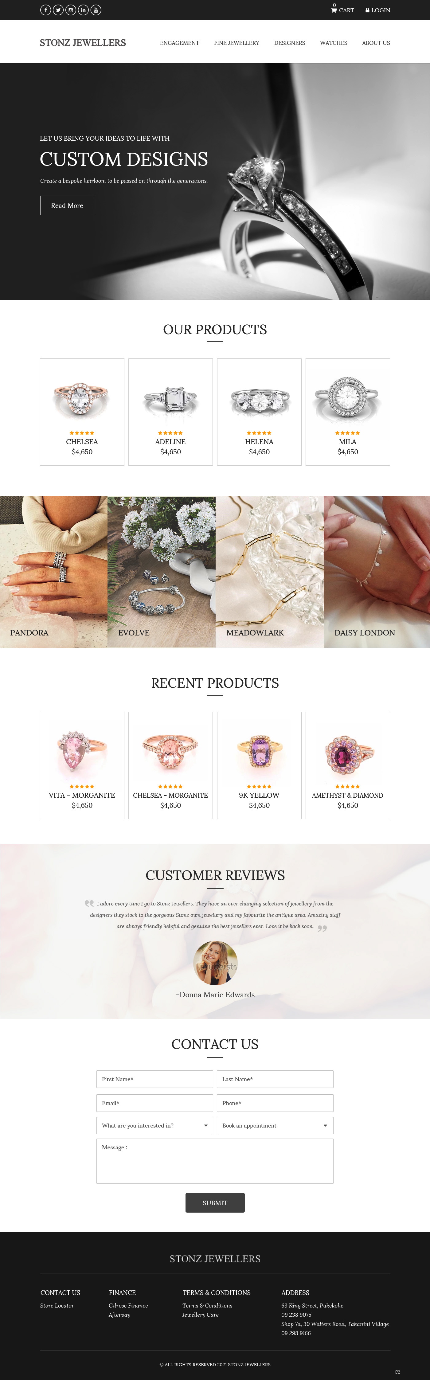 Web Design by pb for this project | Design #26448970