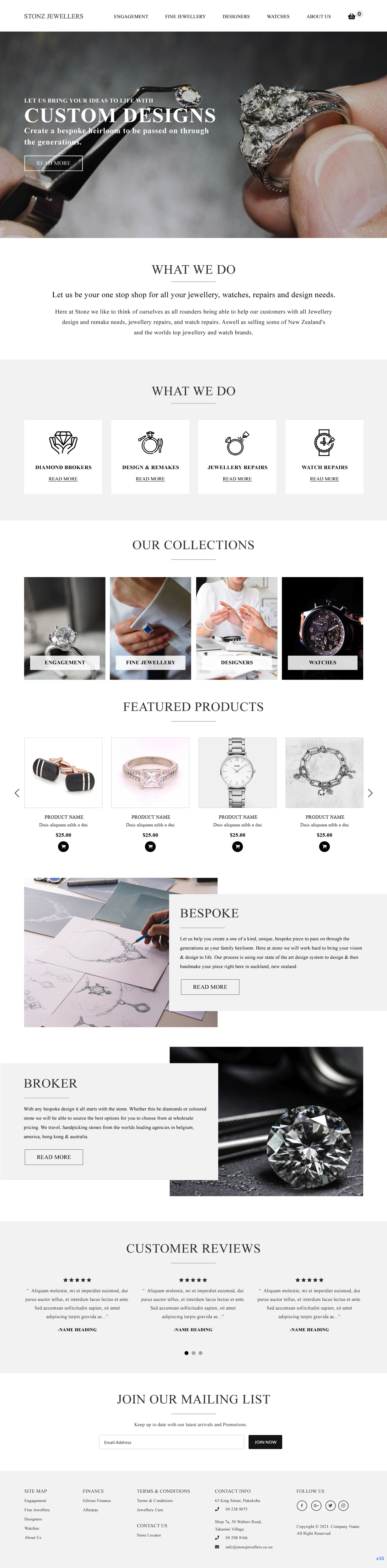 Web Design by pb for this project | Design #26448971