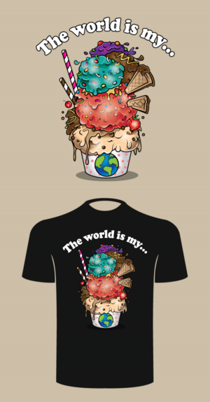 T-shirt Design by ally designs