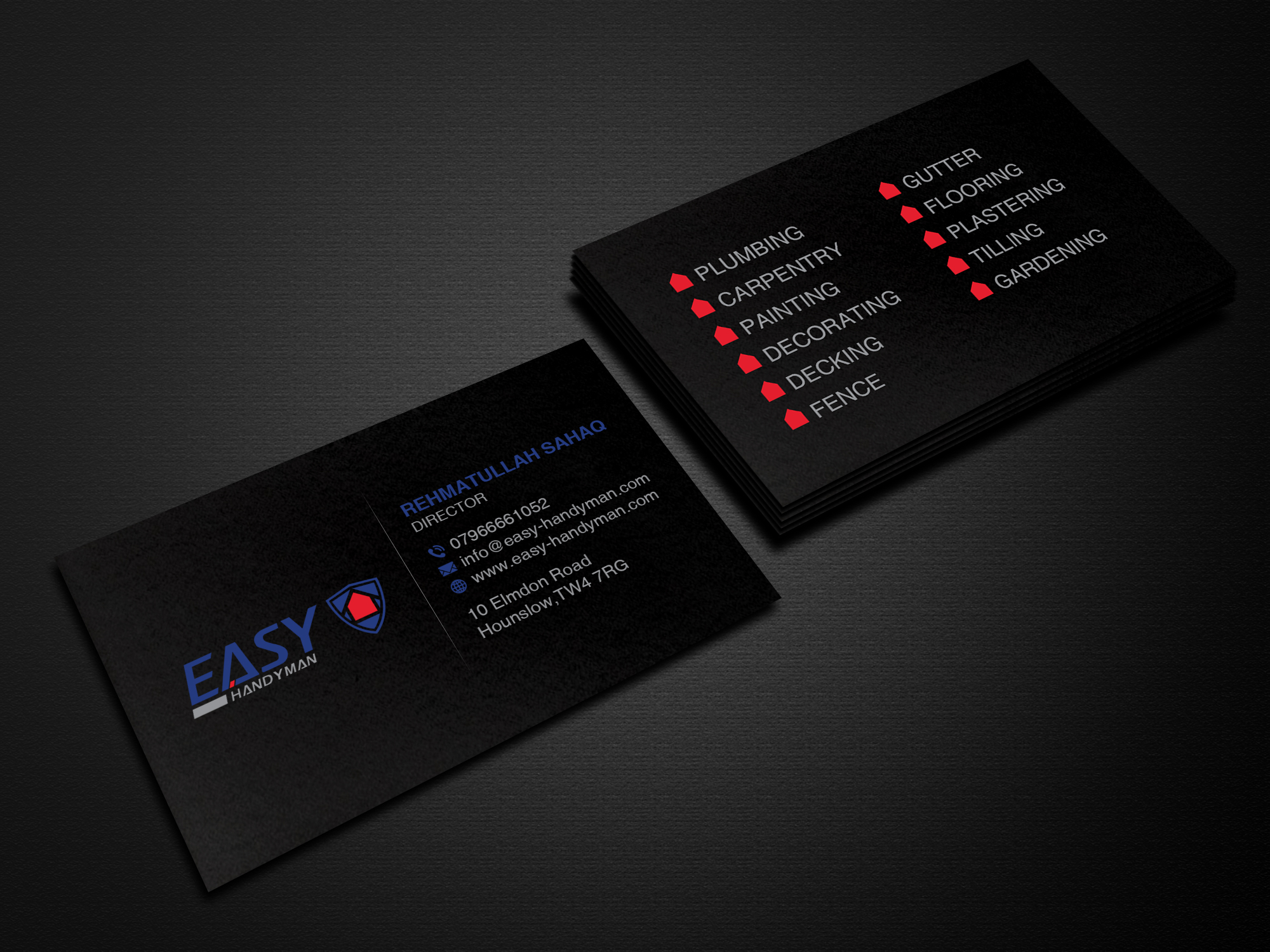 Business Card Design by Creations Box 2015 for this project | Design #26441478