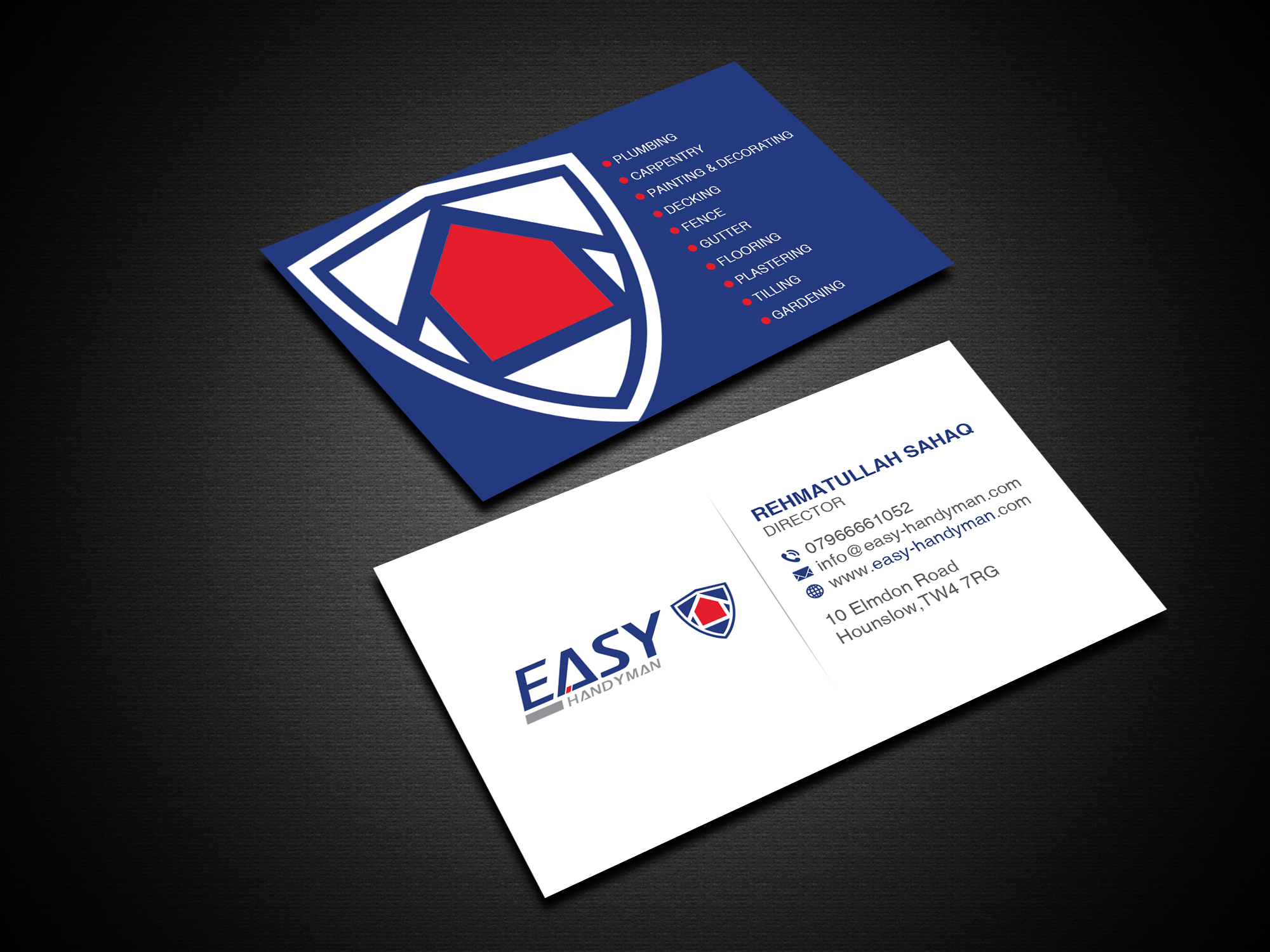 Business Card Design by Creations Box 2015 for this project | Design #26442075