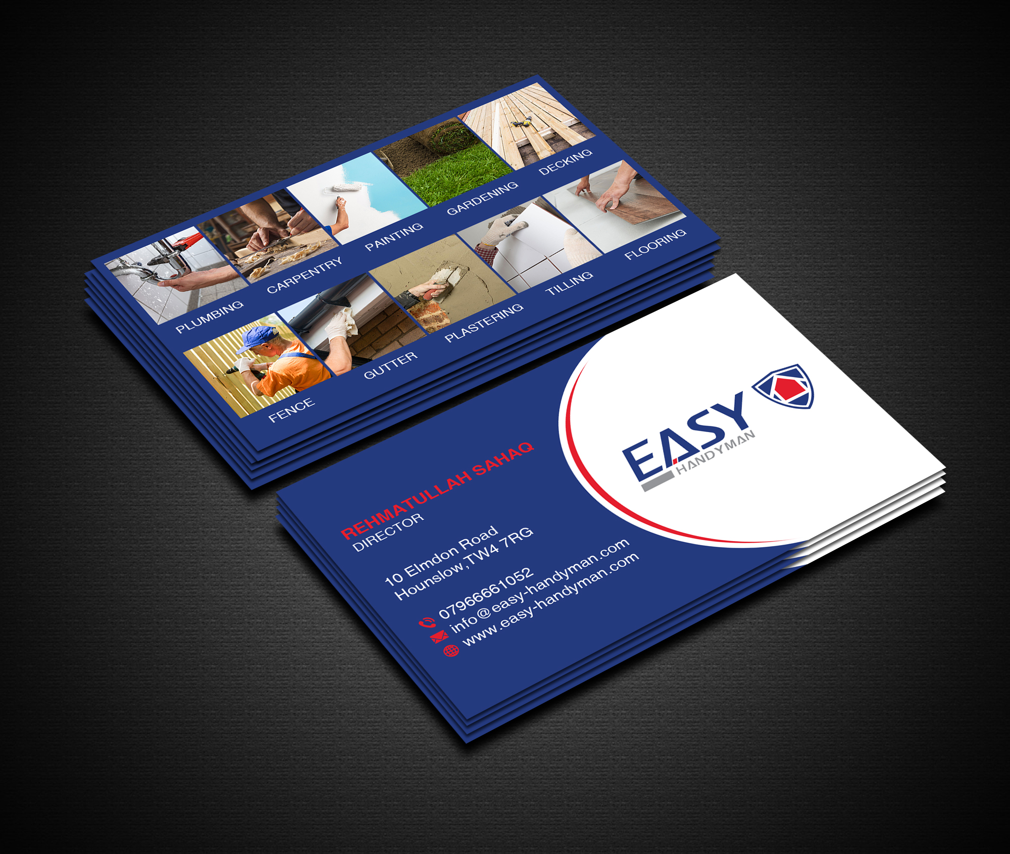 Business Card Design by Creations Box 2015 for this project | Design #26442221