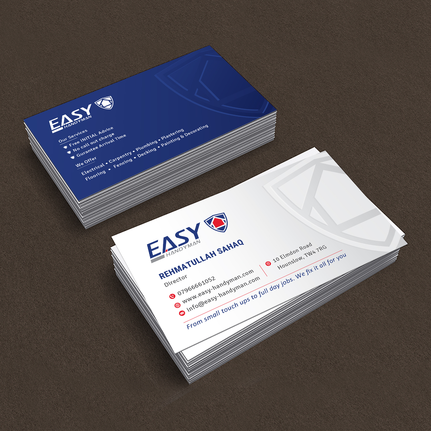 Business Card Design by Creative Jiniya for this project | Design #26438591