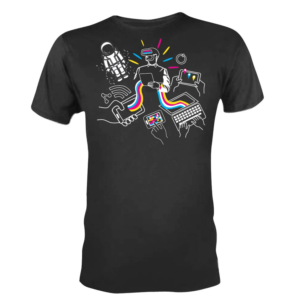 Fun, Gamer Inspired T-Shirt Design | T-shirt Design by 75-R-P-Z
