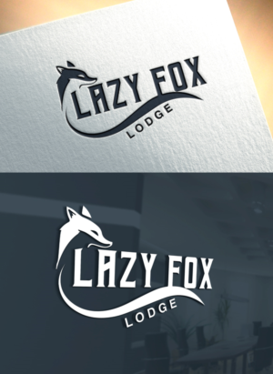 Lazy Fox Lodge | Logo Design by Art Lancer