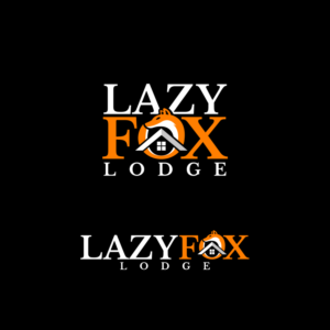 Lazy Fox Lodge | Logo Design by PsyPen