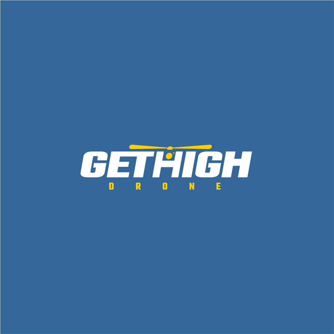 Logo Design by Marcos! for GET HIgh Drones | Design #26469601